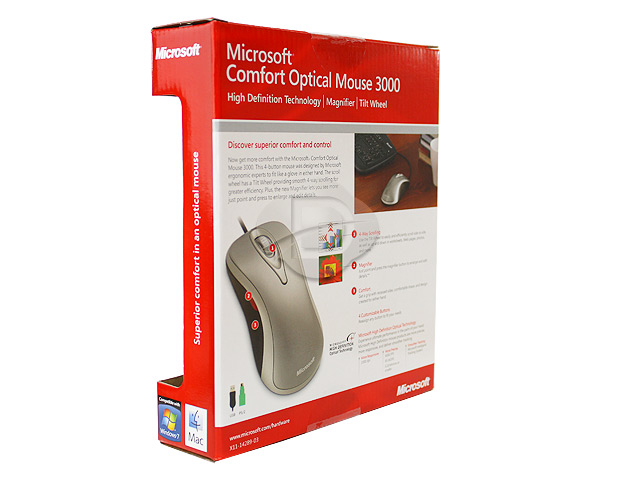 Microsoft Comfort Optical Mouse 3000 Retail Box Digitloop Com